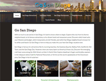 Tablet Screenshot of gosandiego.com